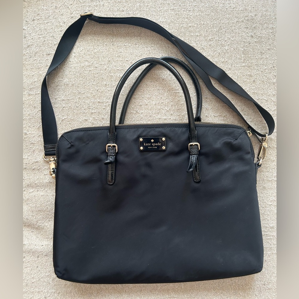 Kate Spade Black Laptop Bag